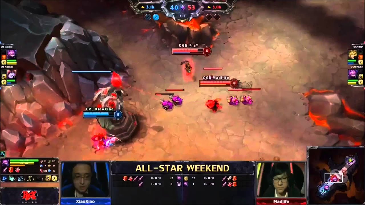 xiaoxiao weixiao VS pray and madlife NEW allstar