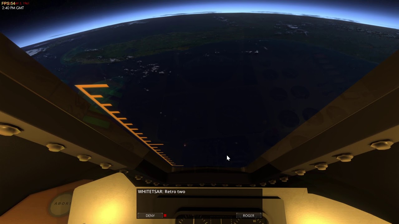Reentry An Orbital Simulator: Mercury Redstone, Freedom 7 Suborbital Mission, Alan Shepard