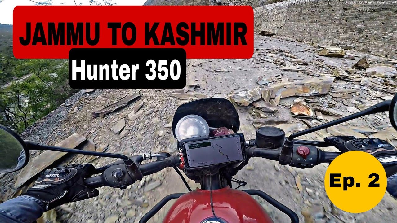 Jammu to Kashmir by Bike | Hunter 350 | ‎@DKMotoLife