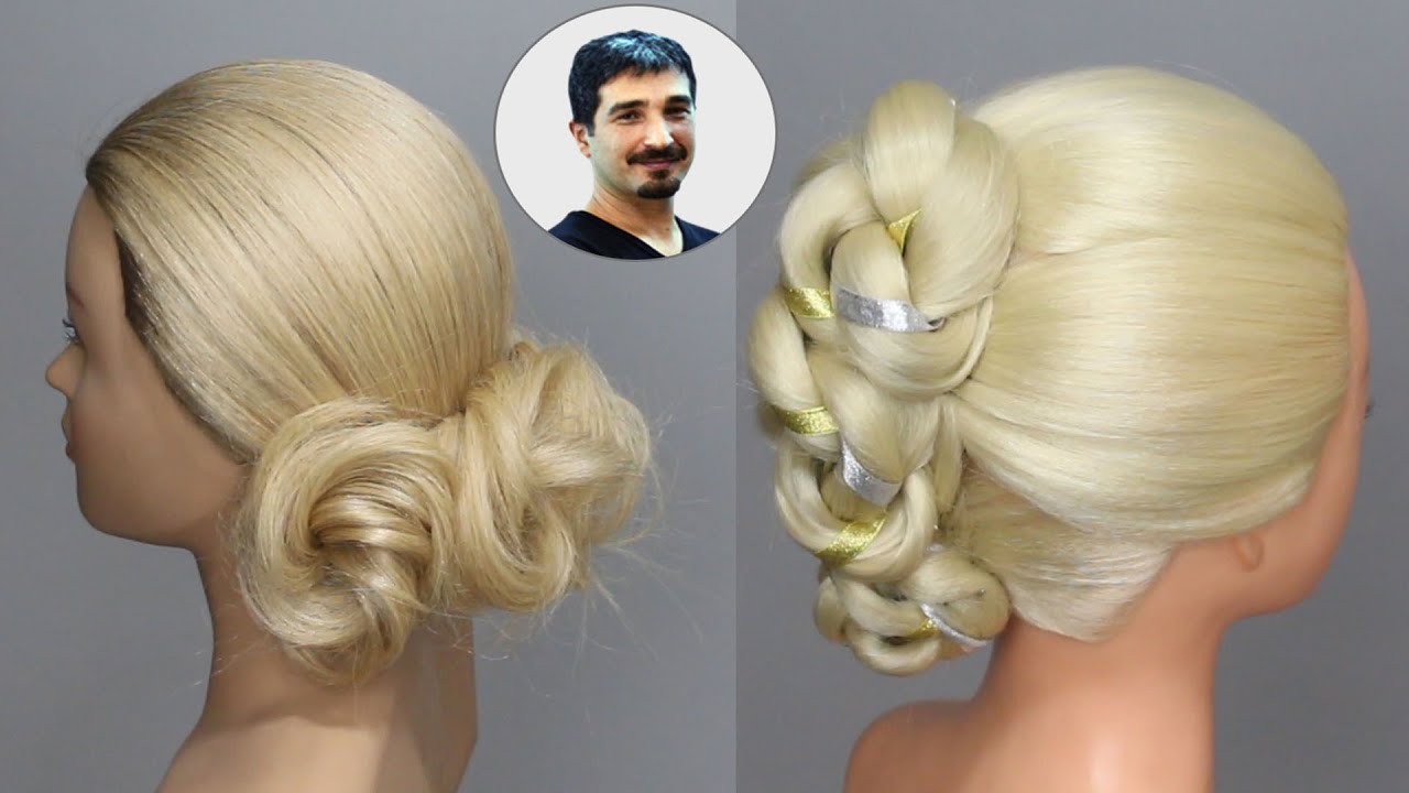 KOLAY ÖRGÜLÜ TOPUZ SAÇ MODELLERİ NASIL YAPILIR