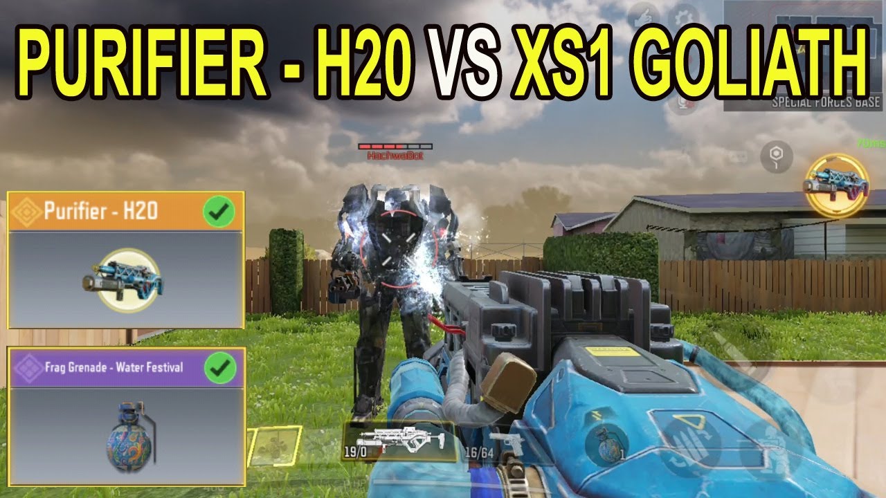 New Legendary animated Purifier - H20 vs XS1 Goliath Scorestreak in COD Mobile | Call of Duty Mobile