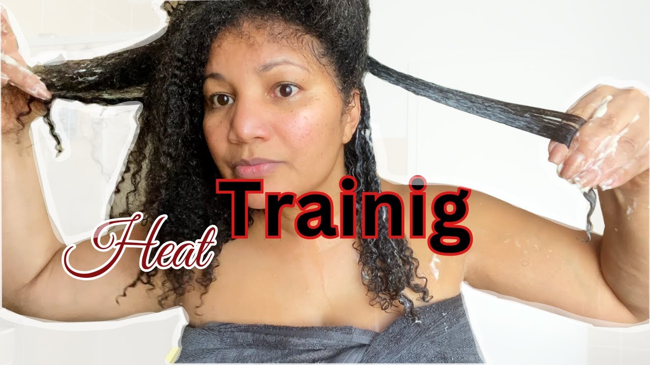 Cabello afro natural Cambios por el uso frecuente del calor - Heat trainig natural hair.