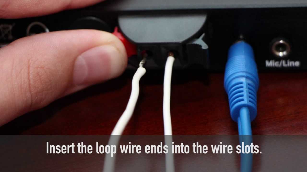 Connecting your TV to a Home Induction Loop System