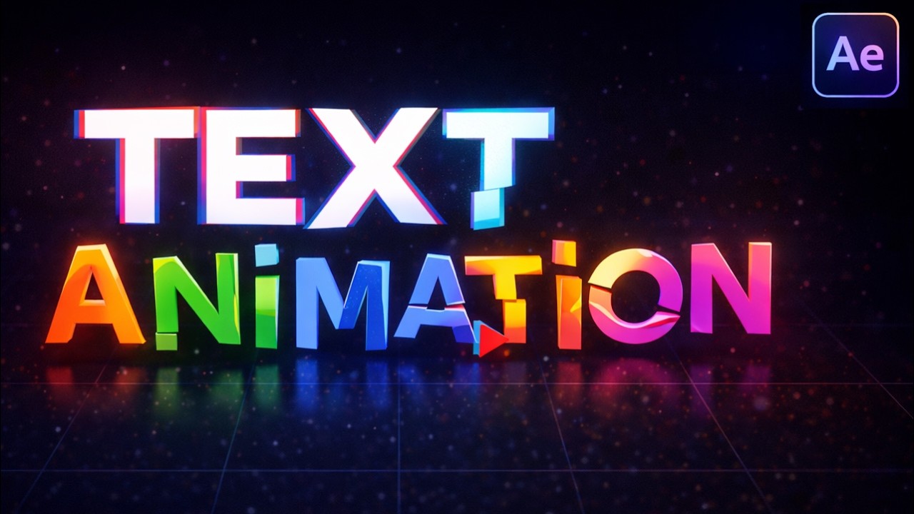 Master Text Animation in After Effects (Text Animators Explained)