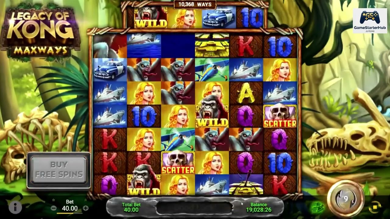 Legacy Of Kong Maxways by Spadegaming
