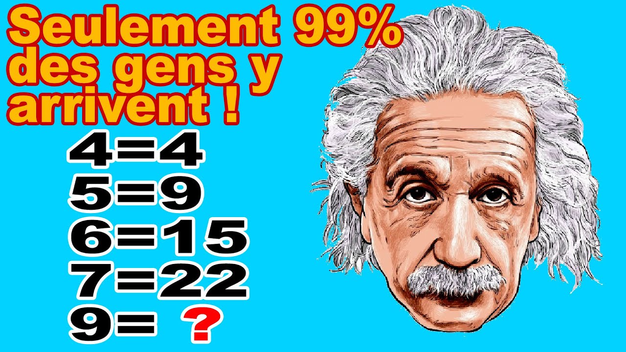 Enigme pour génies seulement !