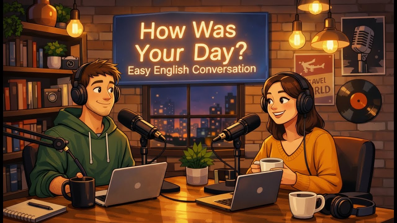 English in Daily Life  Asking About Someone’s Day  Beginner Speaking