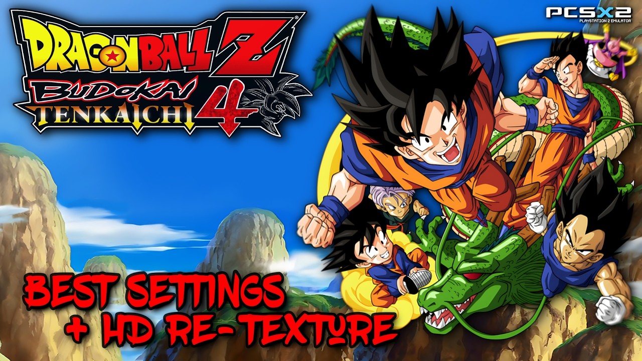 Dragon Ball Z: Budokai Tenkaichi 4 | PCSX2 | Best Settings | HD Texture | 4K Gameplay