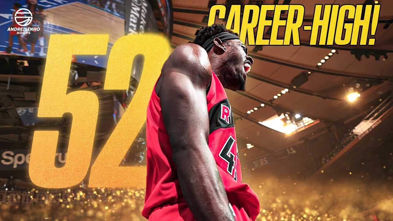 Pascal Siakam CAREER-HIGH 52 POINTS vs Knicks! ● Full Highlights ● 21.12.22 ● 1080P 60 FPS