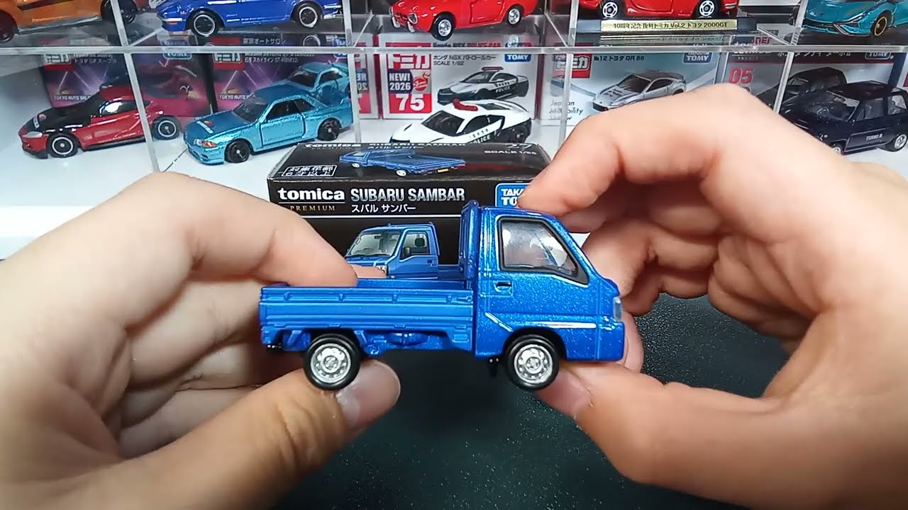 トミカプレミアム スバル サンバー 開封