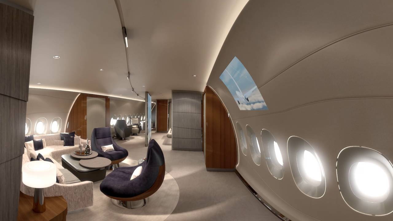 VR 360° LHT Airbus A350 VIP