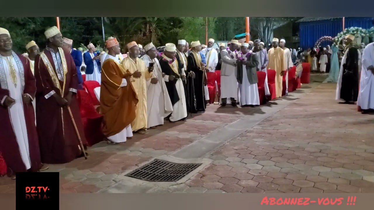 Nouroul Islam de Hajangua en plain Madjlisse &agrave; Bweni Mayotte