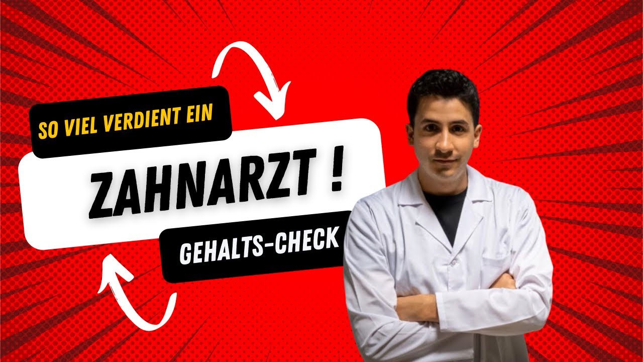 SO VIEL verdient ein ZAHNARZT wirklich! Dieser Zahnarzt verdient eine halbe Million pro Jahr!