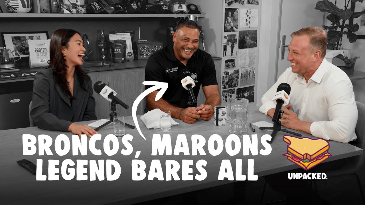 Broncos, maroons legend bares all | Unpacked with Steven Miles and Emily Kim