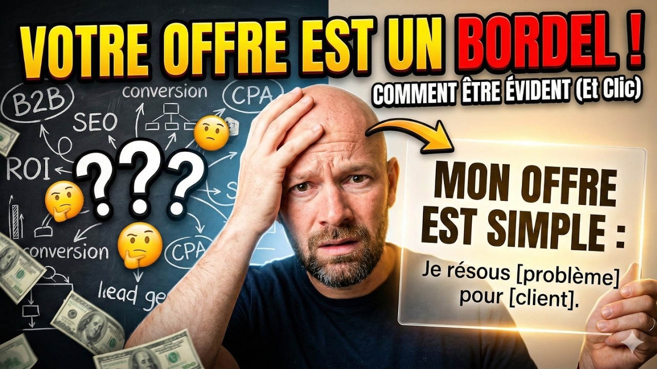 Ton offre est-elle vraiment claire ? (et comment la rendre évidente)