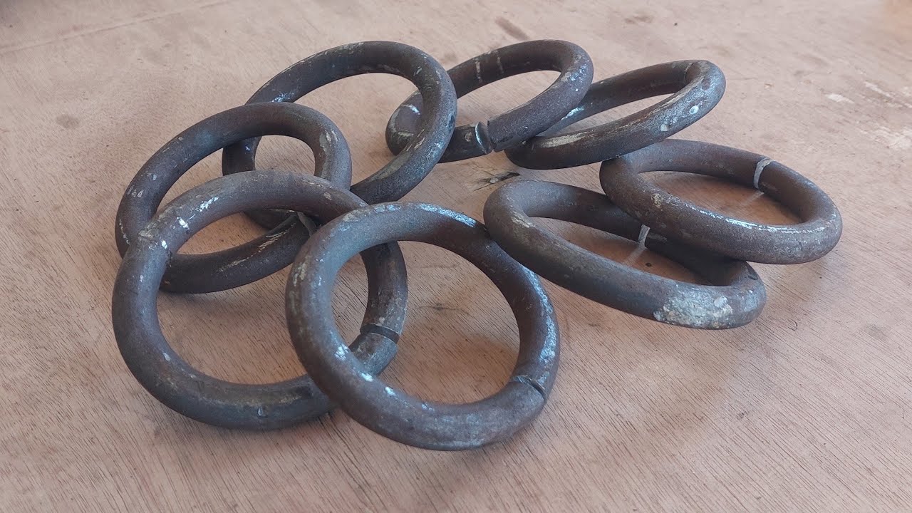 How to make Circle from round bar | 14 mm bar circle making ideas