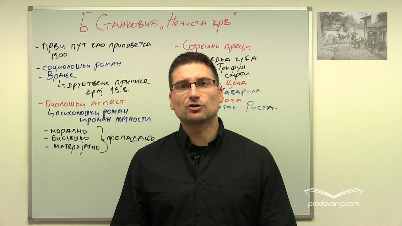 Bora Stanković - Nečista krv (I deo) - Srpski jezik III