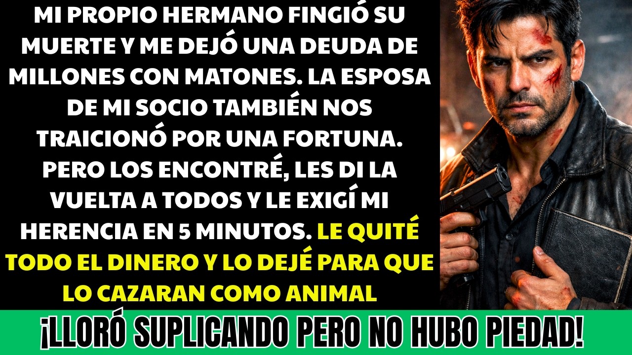 Mi propio hermano fingió su muerte para robarle la herencia... Al encontrarlo, él le dio una lección