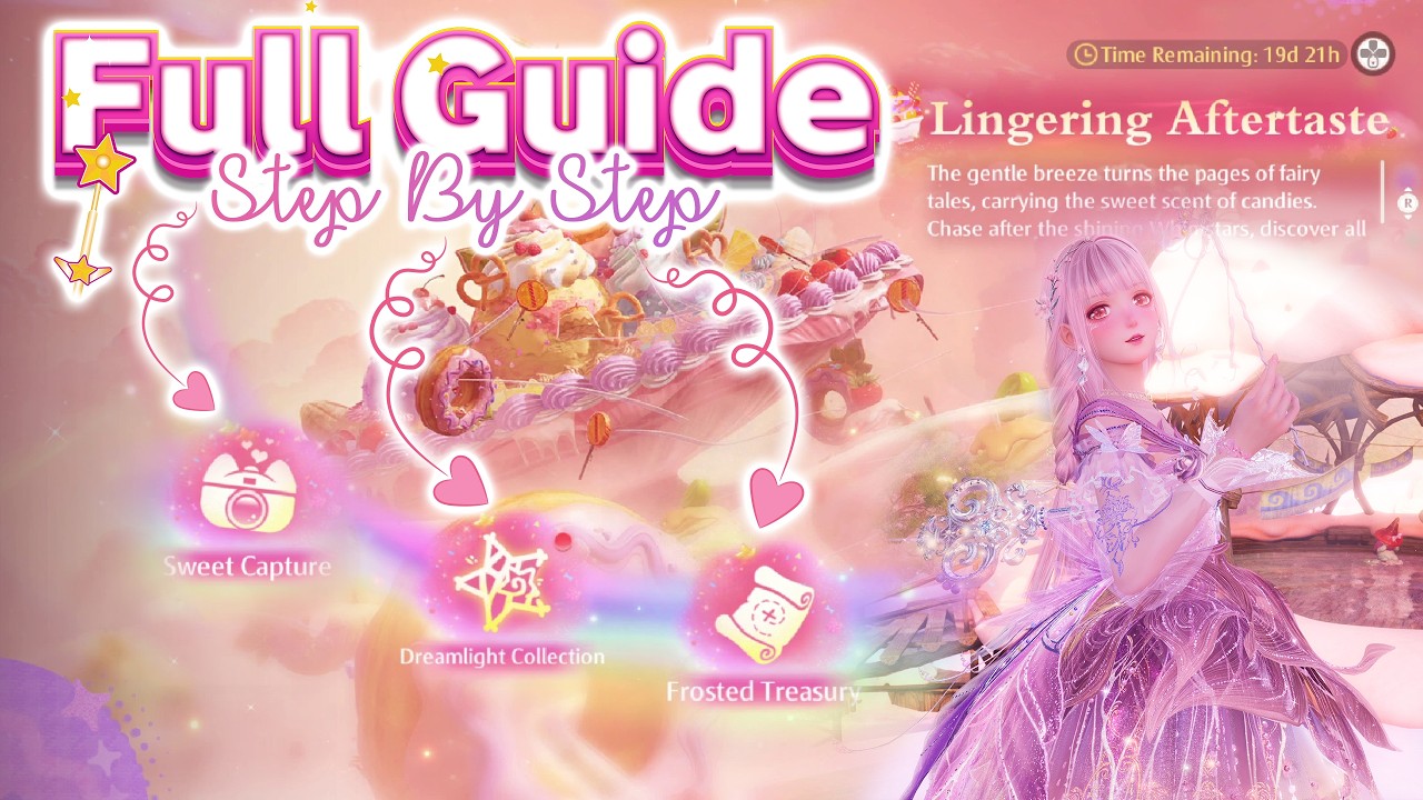 Sweet Capture, Dreamlight Collection & Frosted Treasury Full Guide | Infinity Nikki 2.3