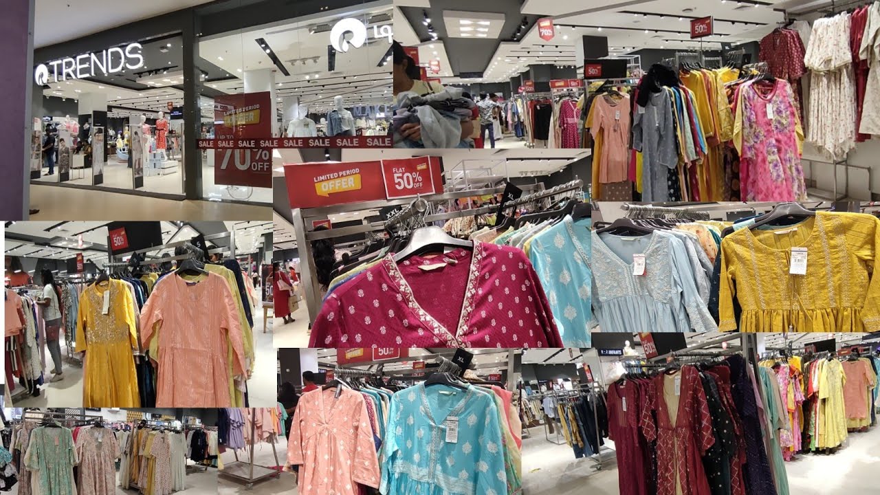 Trends Aadi Offer upto 70%/Latest Trendy Kurtis 50% Off Collection Daily Office Festivewear/VR Mall