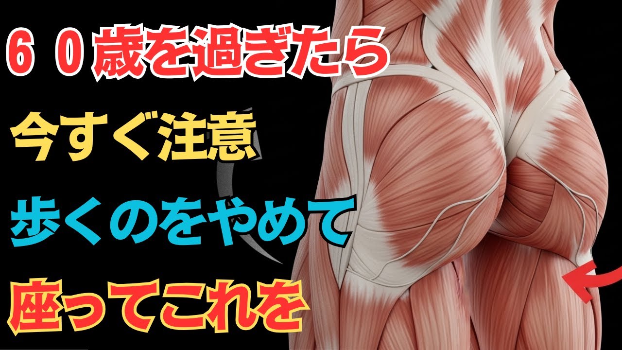 60歳を過ぎたらこれ！お尻を正しく目覚めさせる必須エクササイズ5選｜シニア健康アドバイス