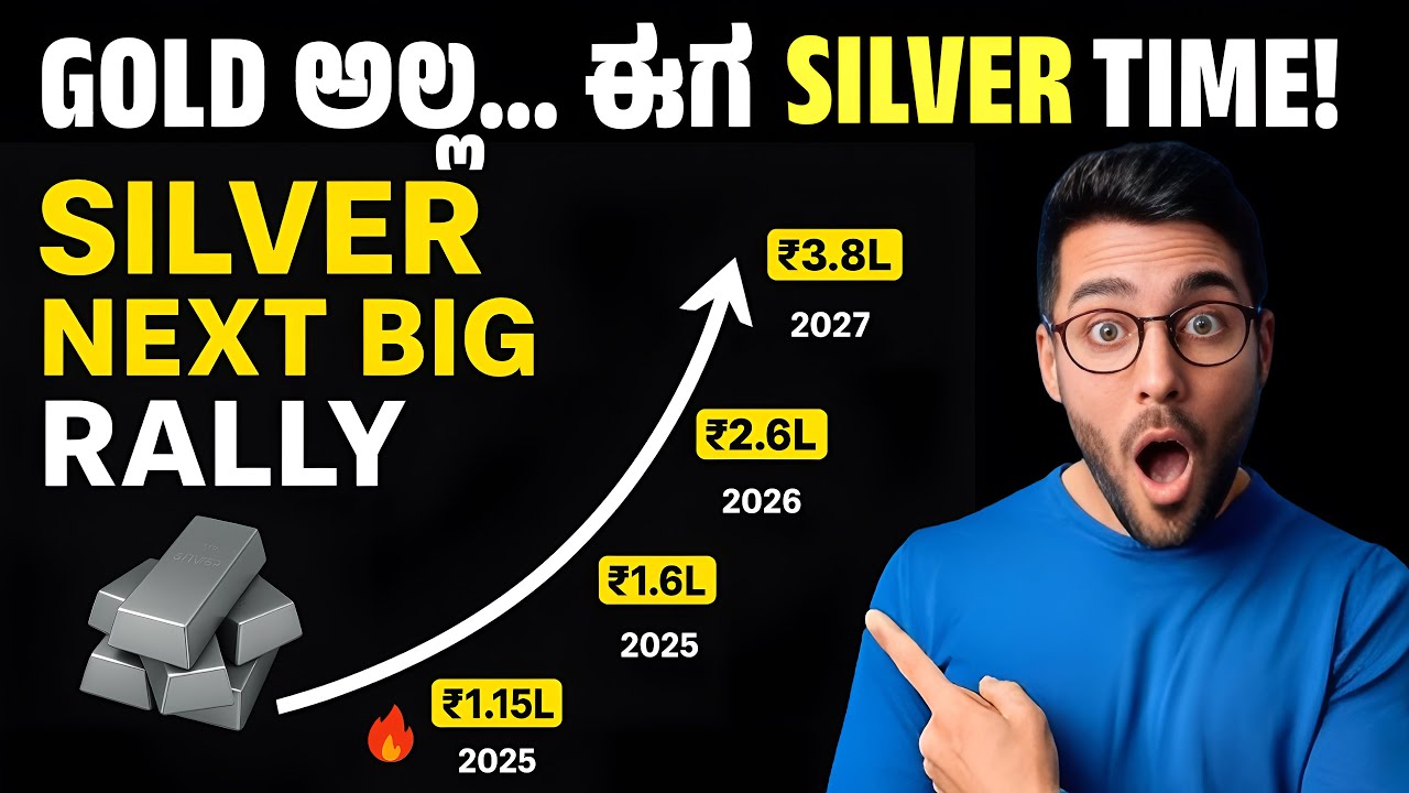 Silver Rally 2025 | Gold Vs Silver 2025 | Future of silver Kannada | Latest News
