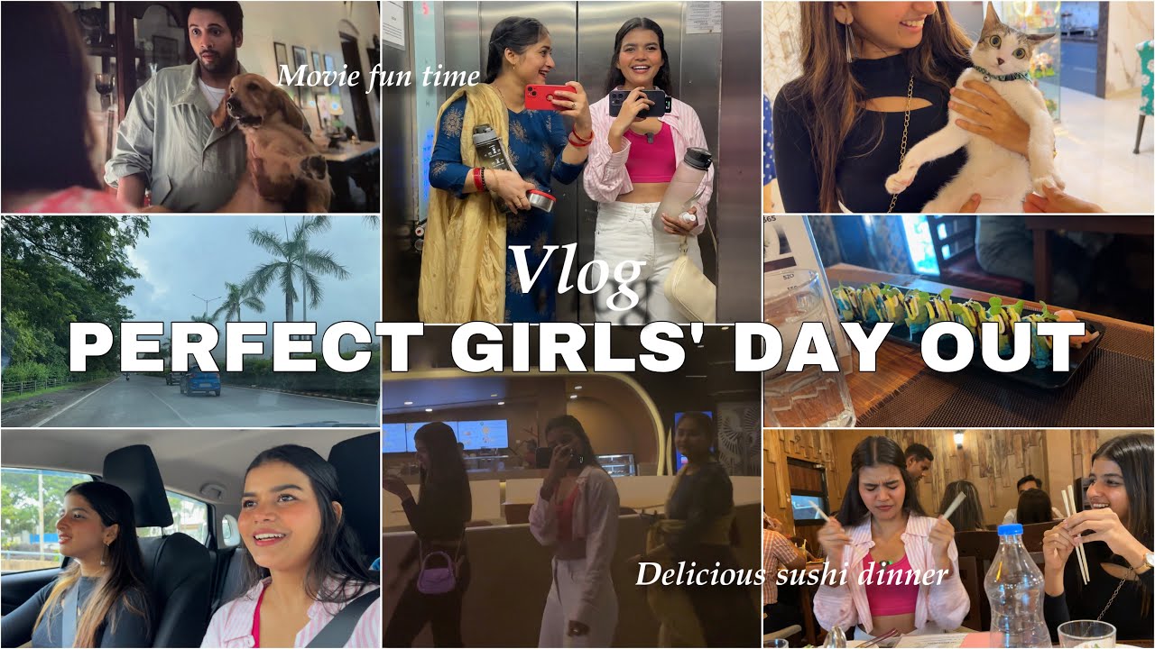 GIRLS DAY OUT VLOG | Movie, Lots of Fun, and Dinner | Mishti Pandey