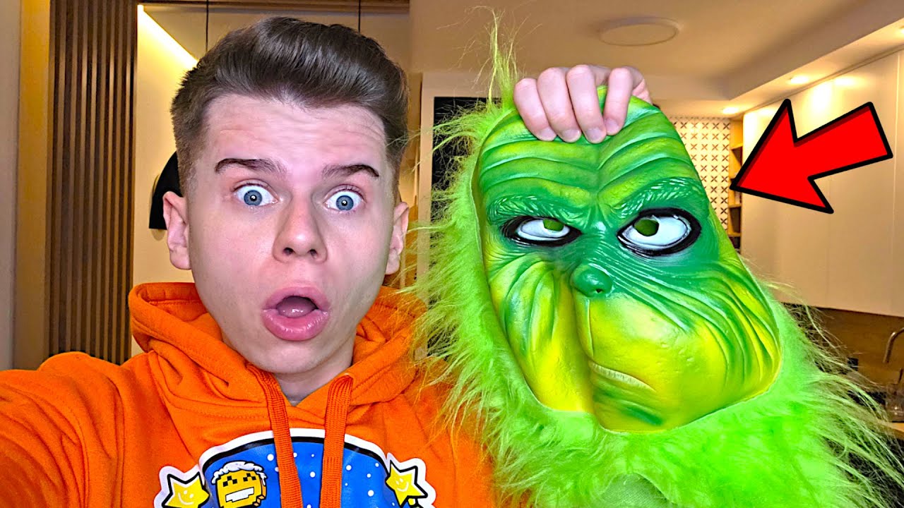 ZNALAZŁEM MASKE GRINCHA w PRAWDZIWYM ŻYCIU!