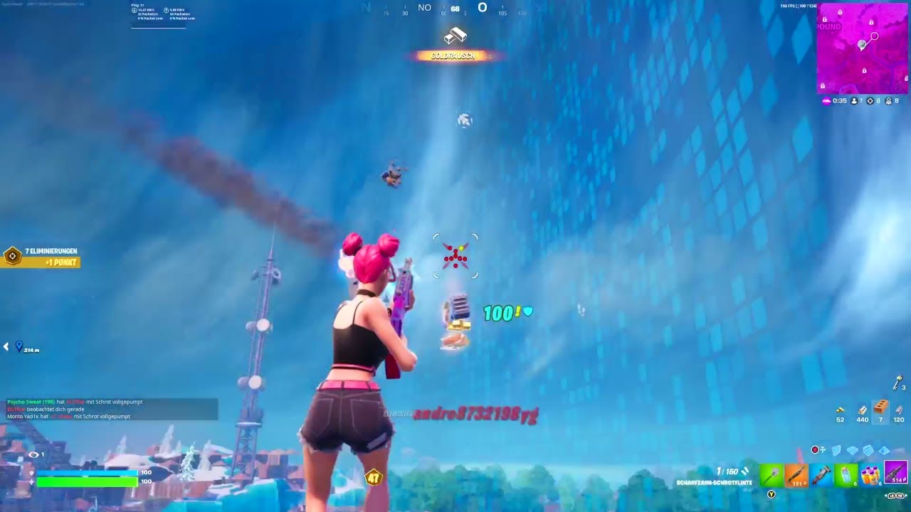 Travis Scott - FE!N🌍 | Sweat | Fortnite Highlights #74 | (ft. Malibuca & Gripey)