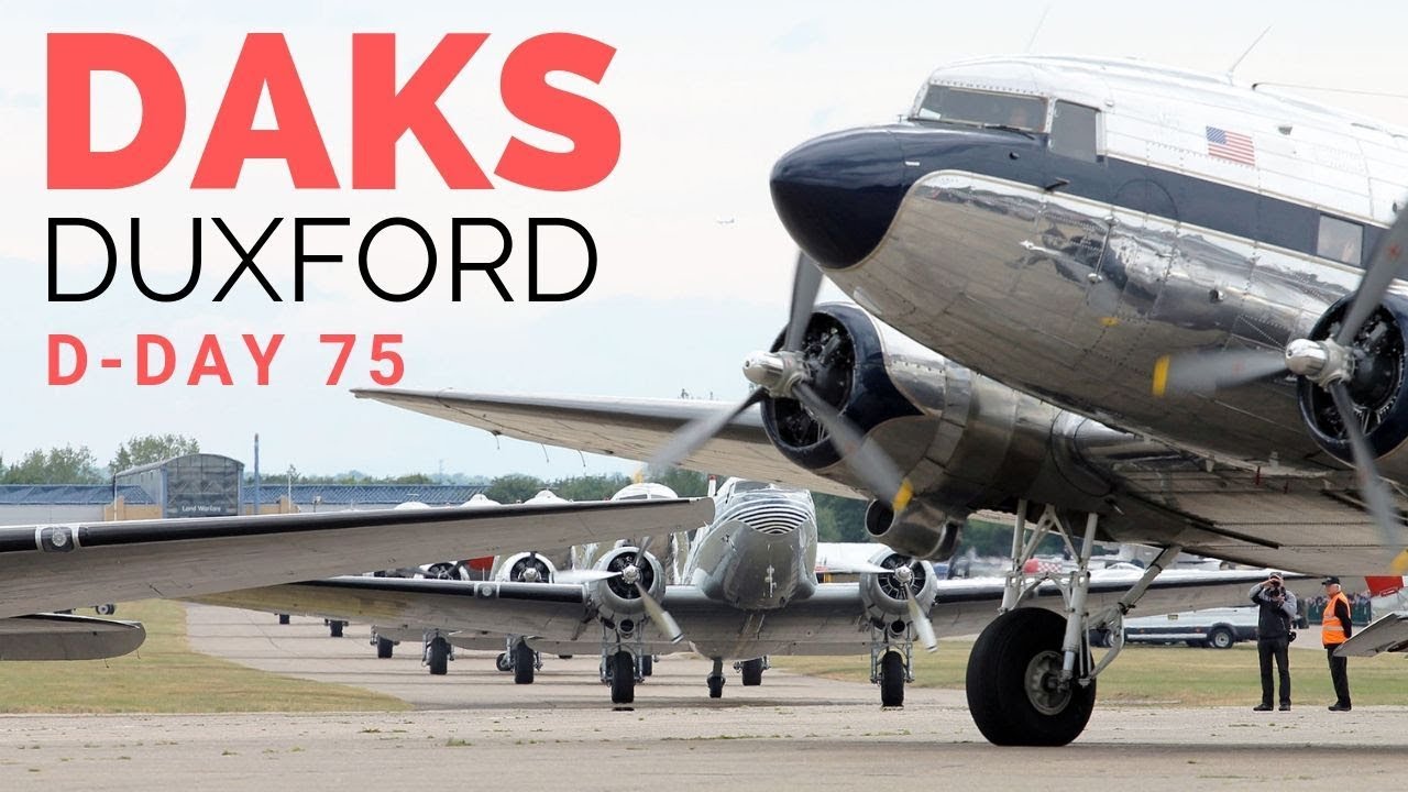 Daks Over Duxford - D-Day 75th Anniversary DC-3s