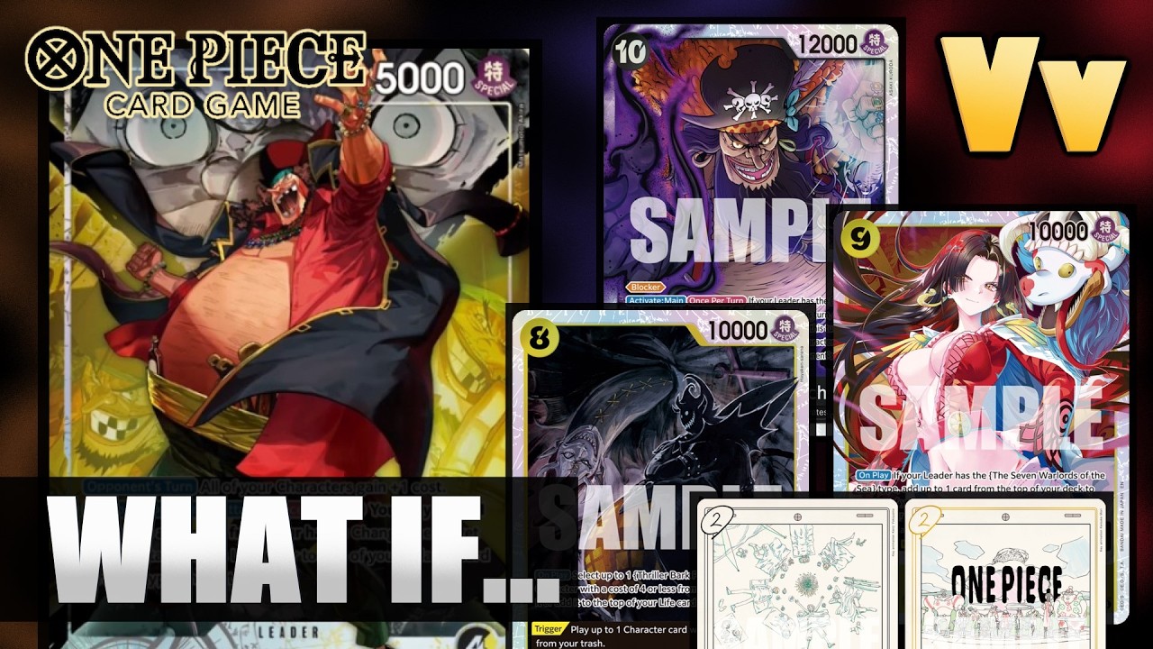 One Piece TCG: Тестирование новой сборки для OP-16 от Маршалла Д. Тича (Черная Борода) - Event Se...
