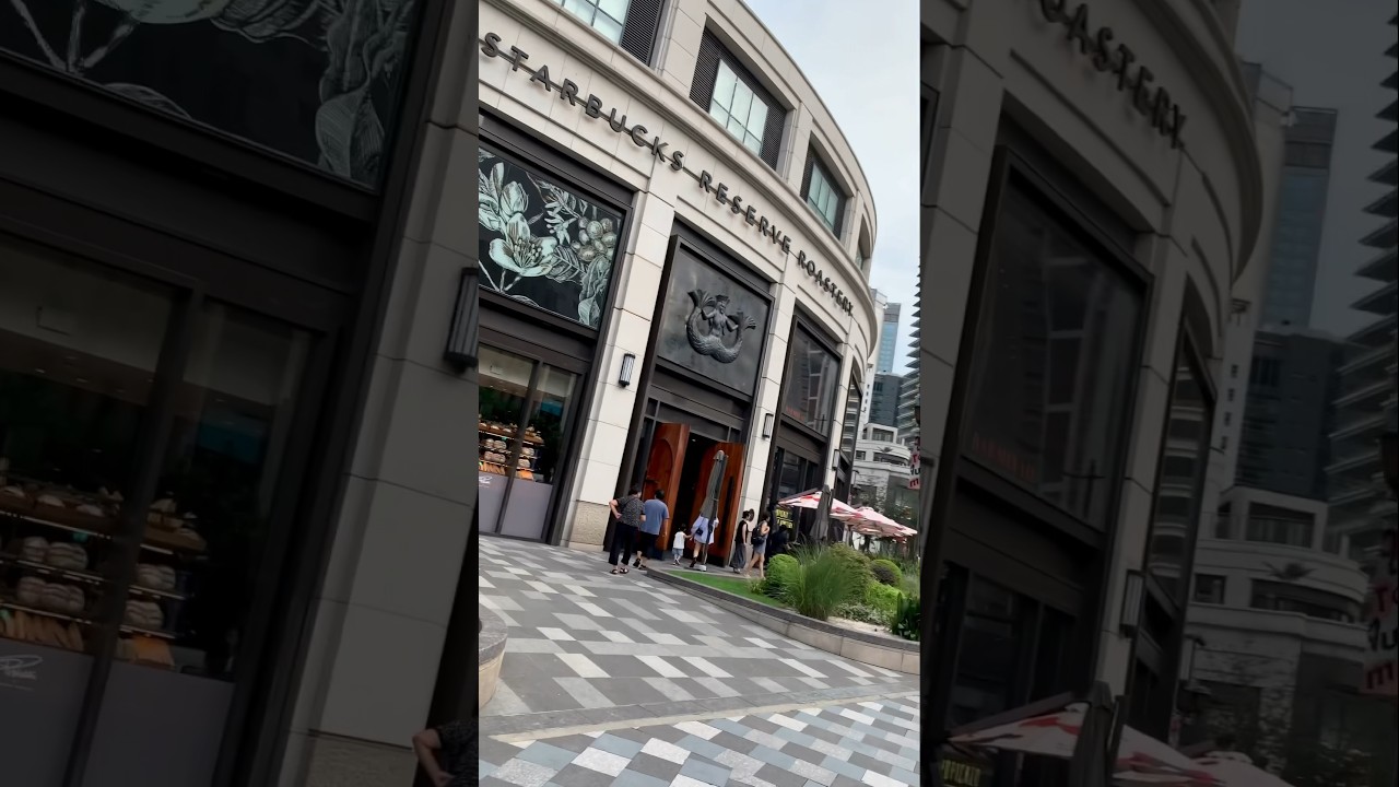 Starbucks Reserve Roastery Shanghai | one of the biggest Starbucks in the world ☕️🇨🇳