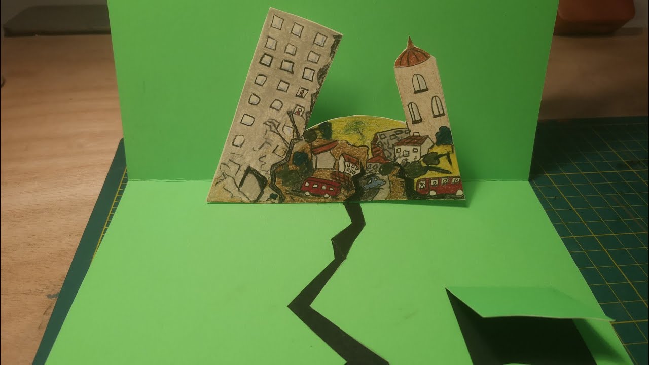 How to make a pop up earthquake