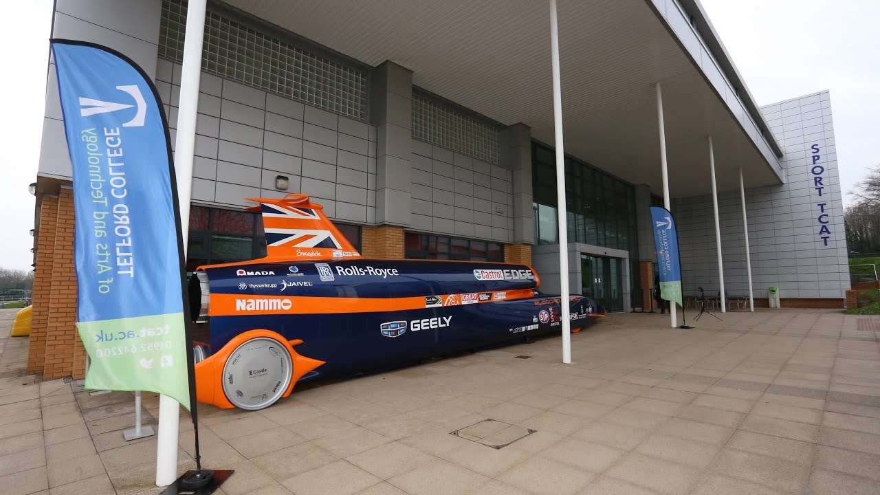 Bloodhound comes to Telford College