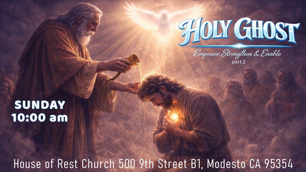FULL SERVICE: 4 PART SERIES - HOLY GHOST (2) Empower, Strengthen & Enable