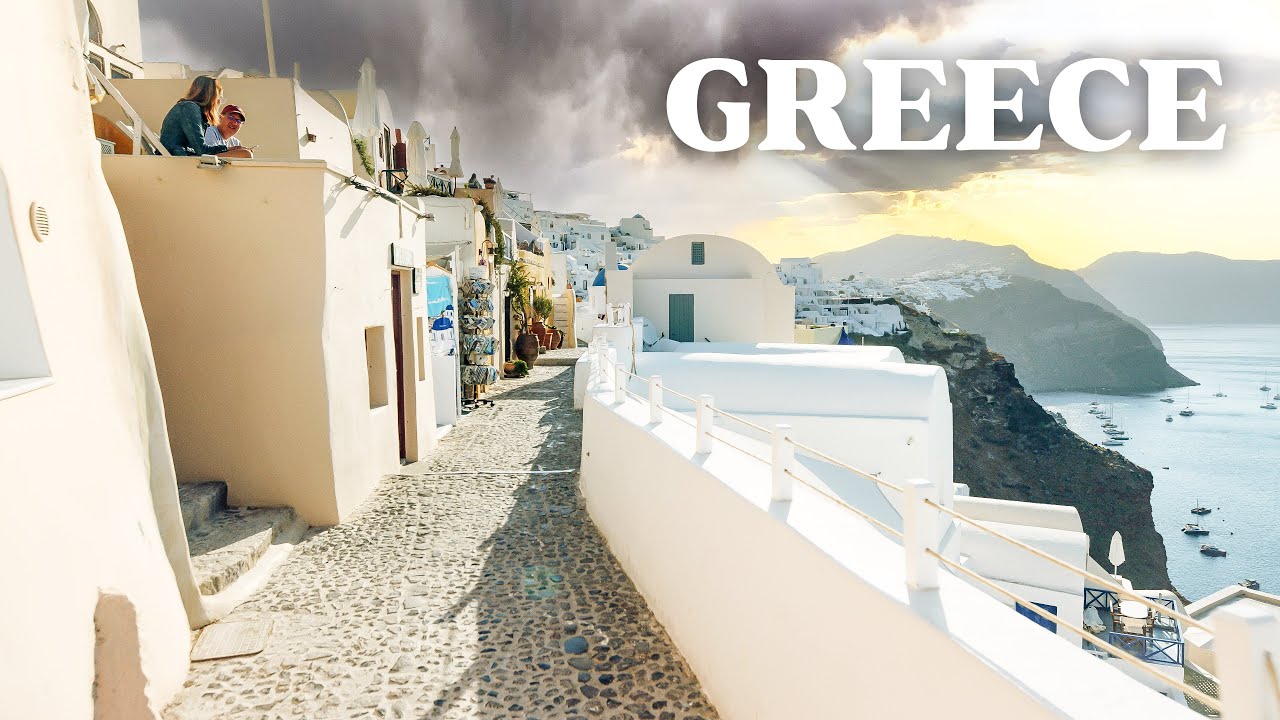 🇬🇷 Greece in 4K - Scenic Relaxation Film With Calming Music