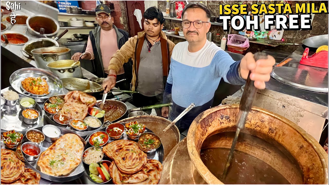 Lahore Jaisa Desi Punjabi Dhaba | Amritsari Thali | Street Food India