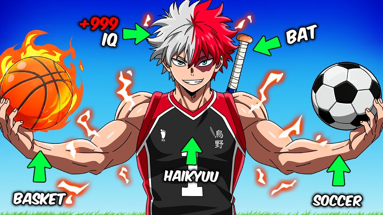 I Created the STRONGEST Character in Sports Anime History 🔥