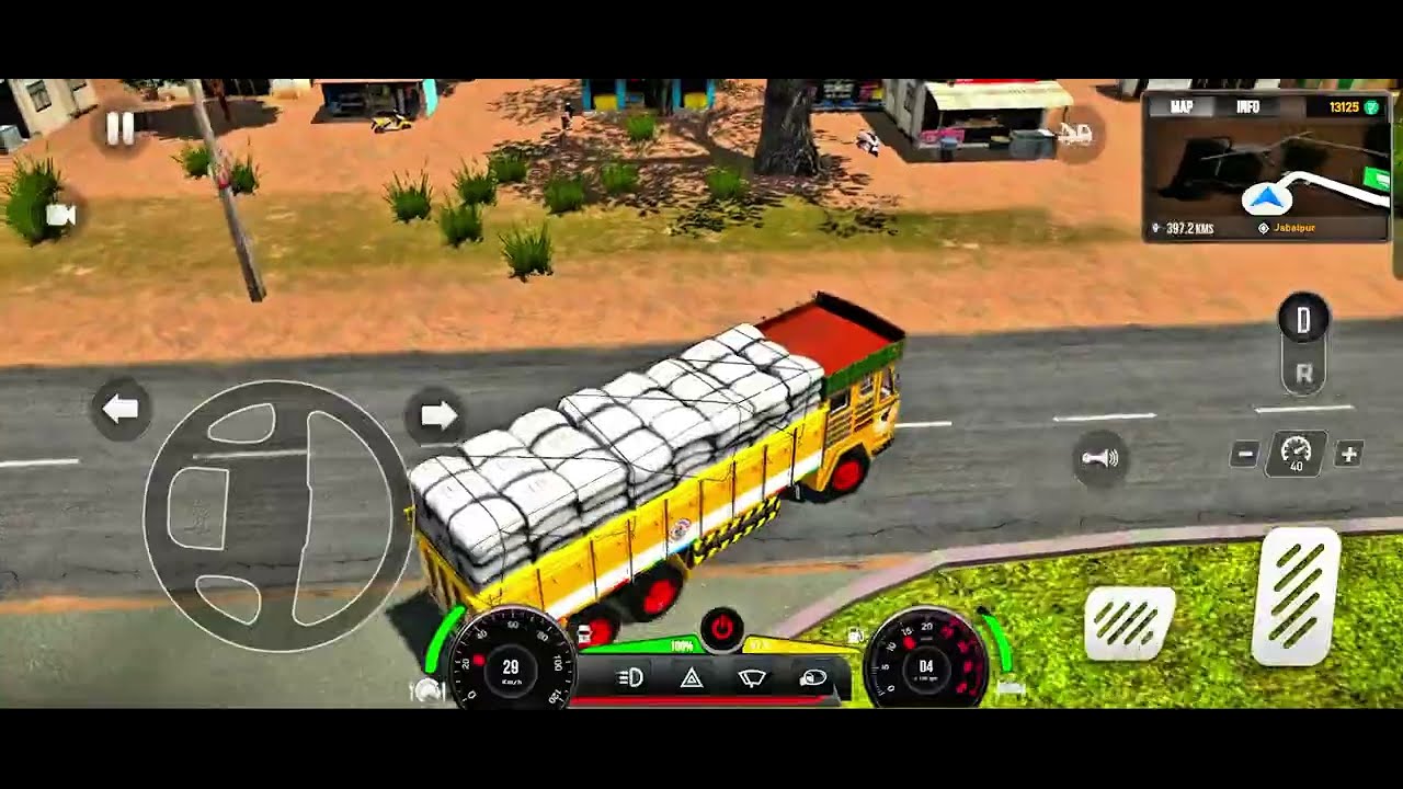 3D Truck 🚒 simulator game🚒  || simulator game  3D || #truck