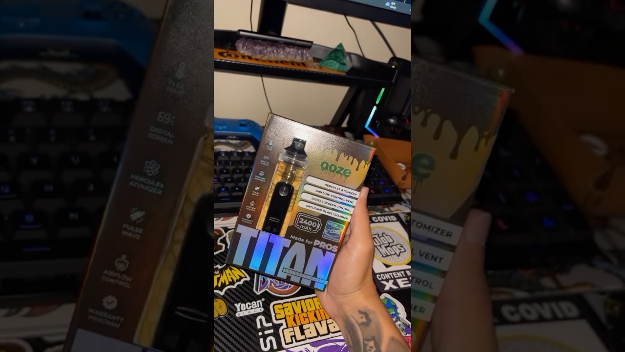 Unboxing the new ​⁠@OozeLife Titan 💯