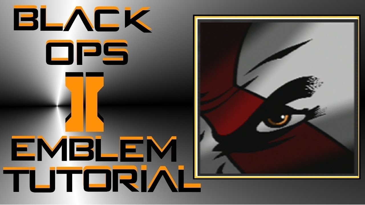 Call of Duty Black Ops 2 : Kratos God of War Emblem Tutorial