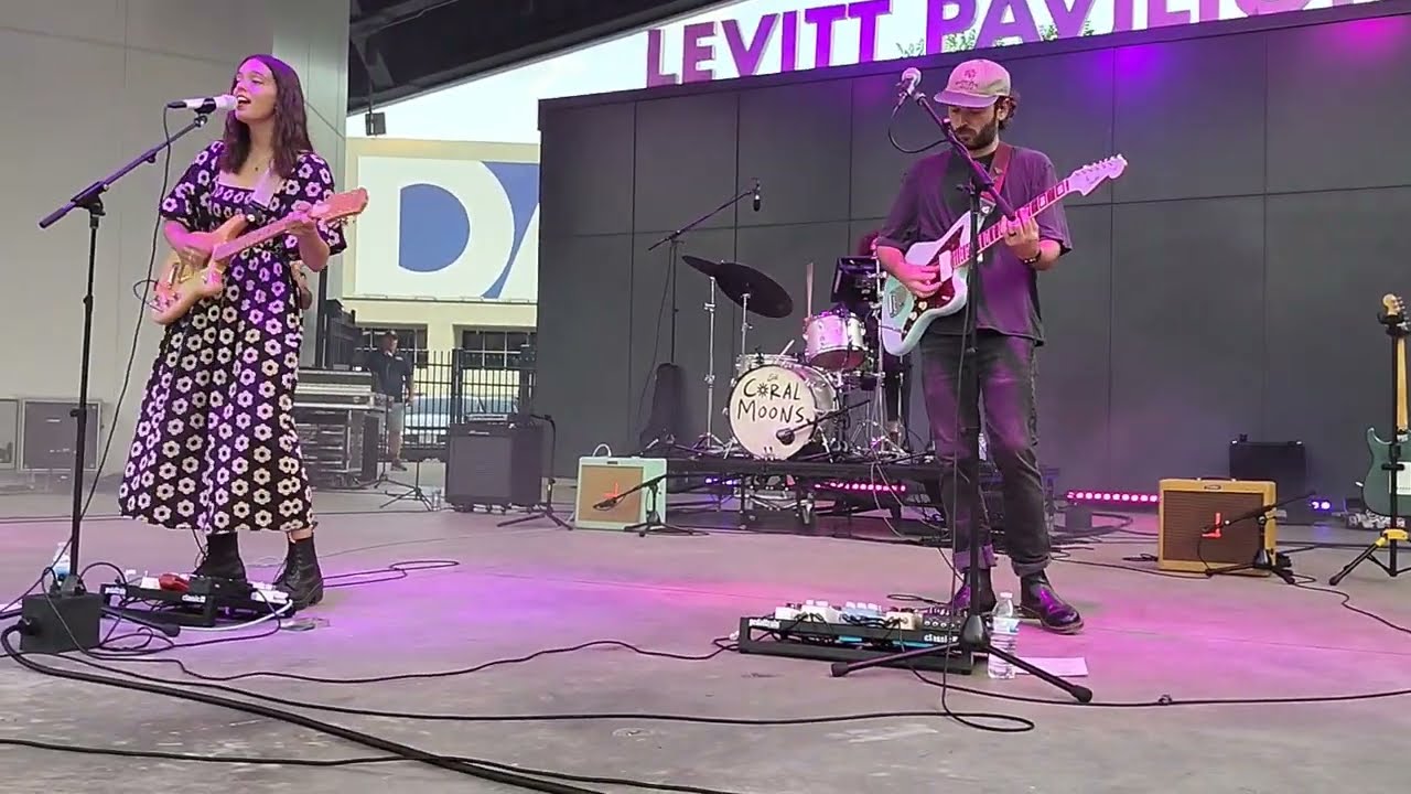 Coral Moons= 7-3-25- Live Levitt Vid 5 = Dreams/Too High- Covers
