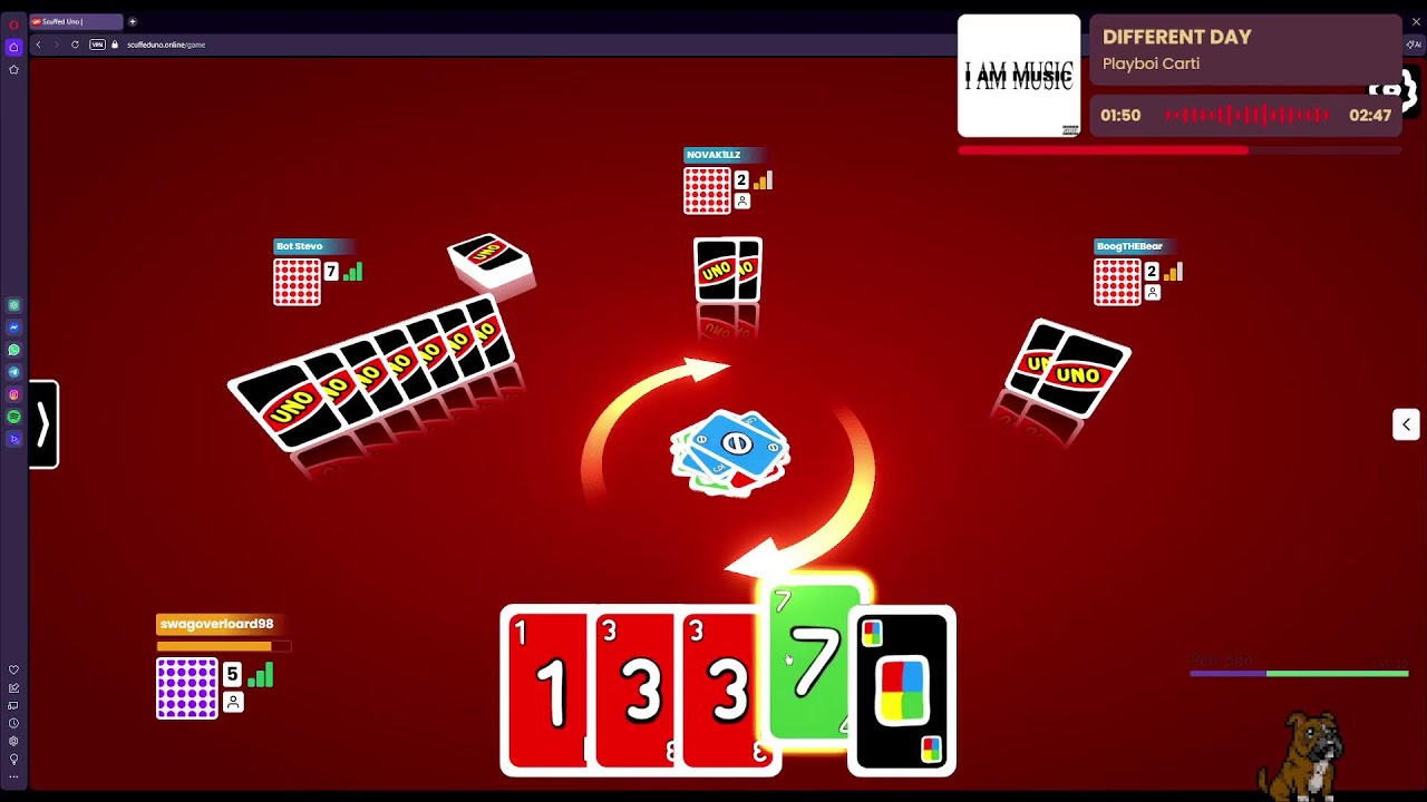 4 stacked UNO AAAYYYYEEE
