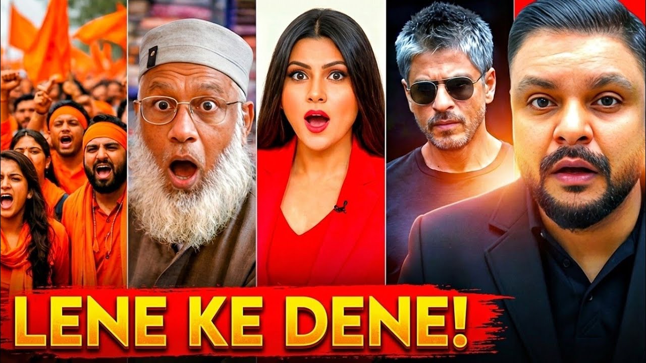 ANDHBHAKTS AGAINST BJP? | GODI ANCHOR TROLLED | SRK KING MOVIE | MR REACTION WALA