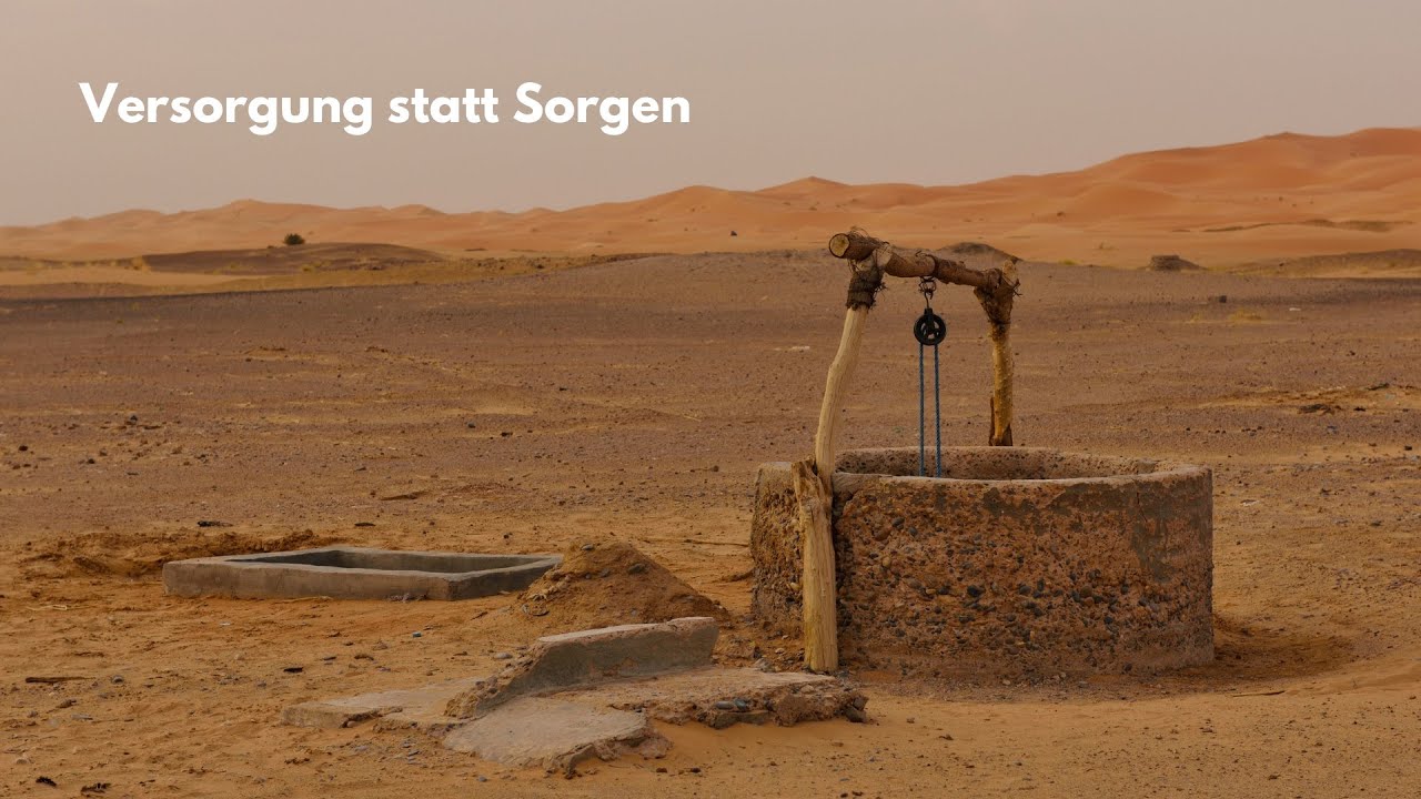 Versorgung statt sich Sorgen | Predigt am 19.10.2025 | Niklas Jarstorff