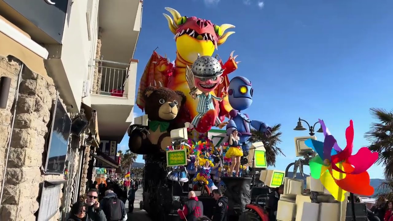 Follonica, Italy Carnival. Carnevale 2024