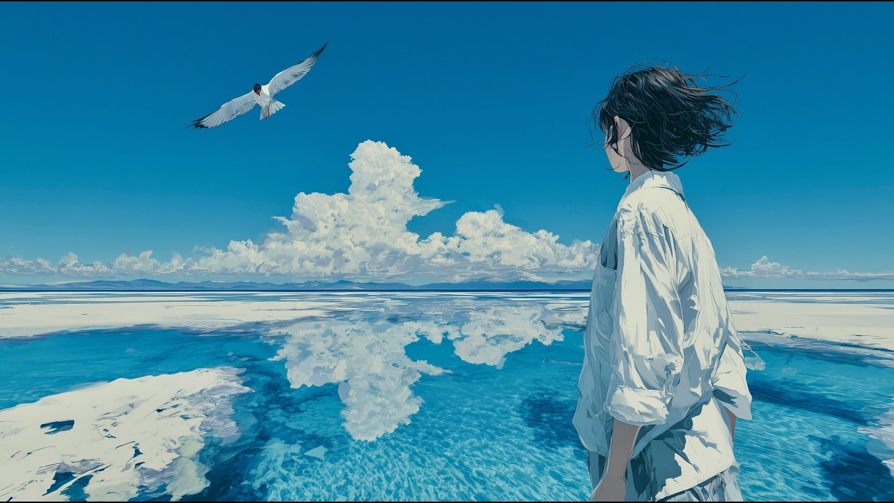 Melancholic Chill Guitar Lofi Hip Hop - Nagi's Lofi Travel Journal vol.2: Blue Feathers