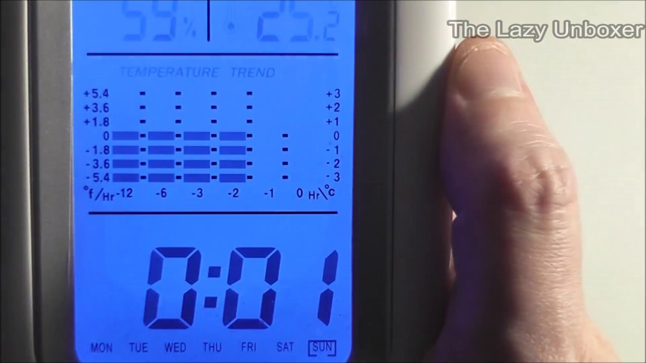K&ouml;nig Weather Station KN-WS106 (unbox & test)