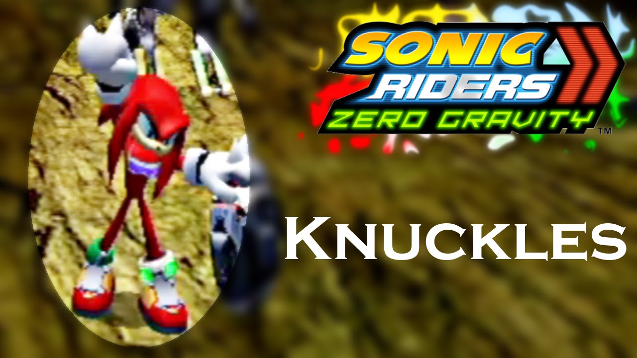Sonic Riders Zero Gravity WGP - Knuckles