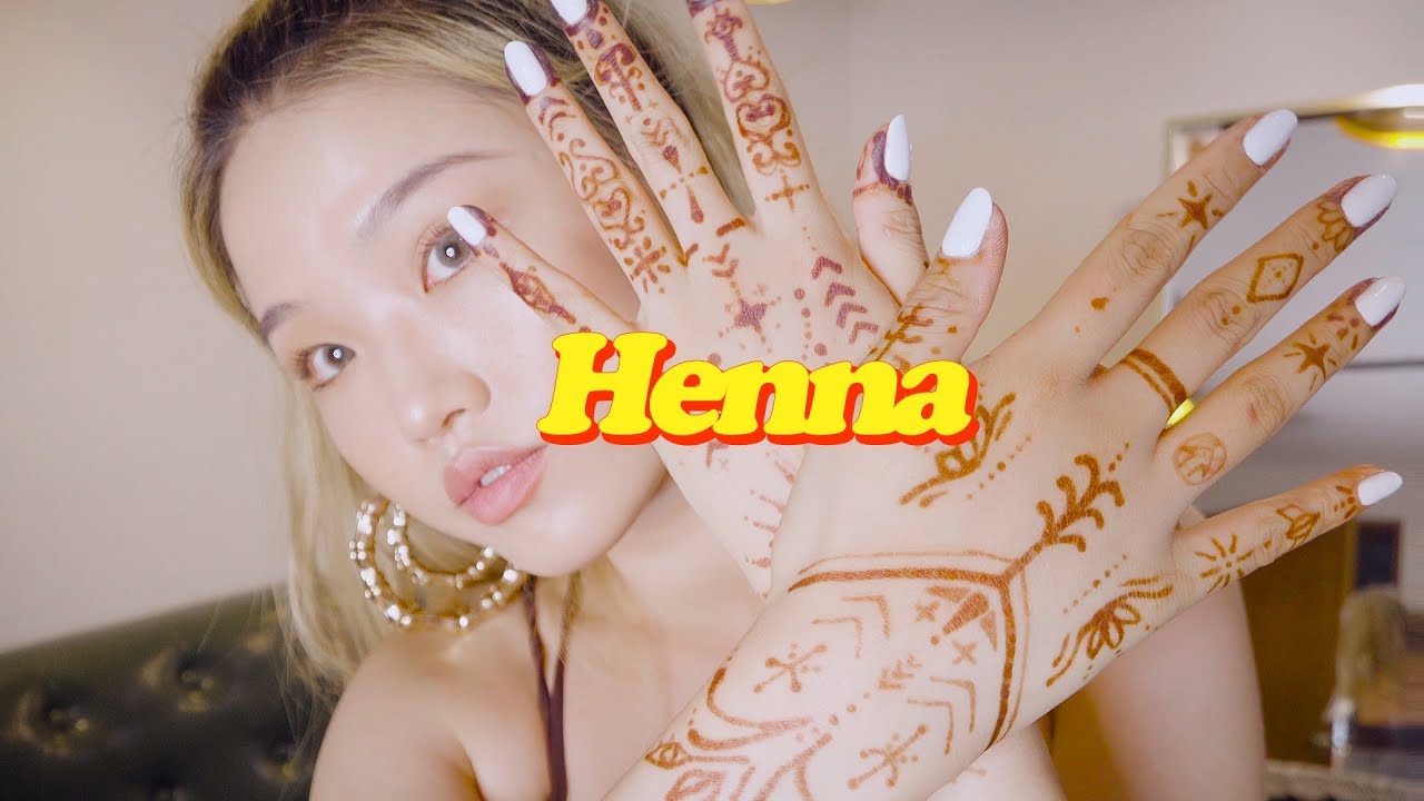 헤나했어요│반죽까지 직접했다구요(with.허챠밍)│xoxosophia